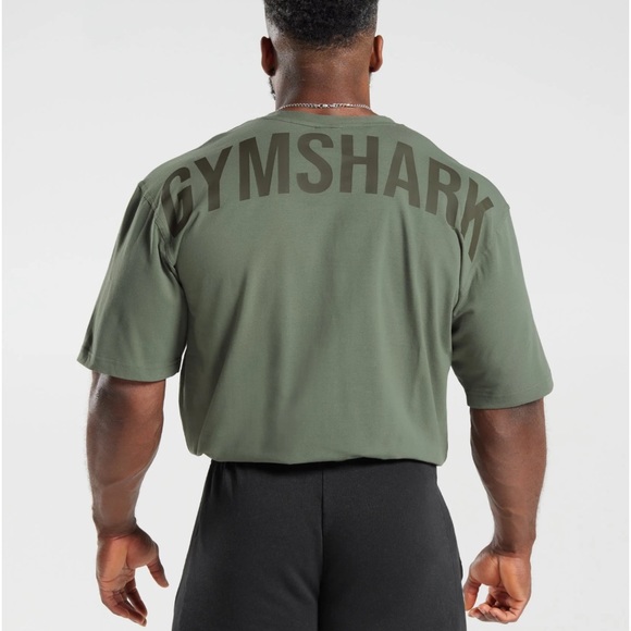 Gymshark Power T-shirt (GRAY) - Picture 1 of 4